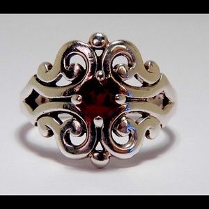 James Avery Spanish Lace Garnet